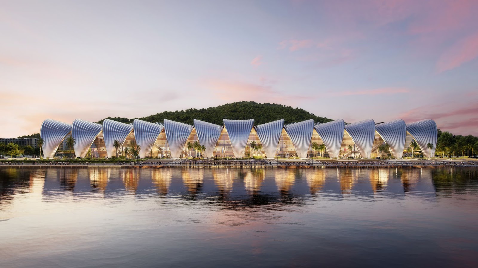 Trung tâm hội nghị và Triển lãm APEC 2027 - nơi sẽ diễn ra show diễn biểu tượng của Sun Group và Dragone