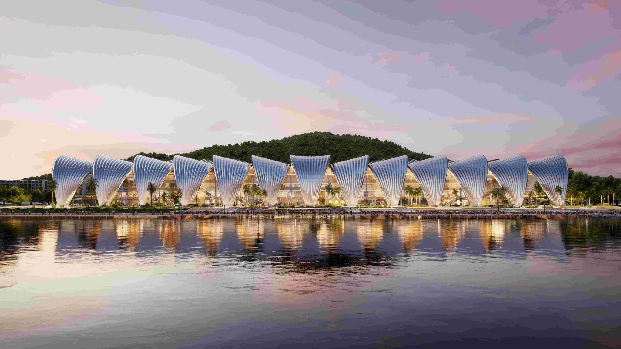 Show diễn biểu tượng của Sun Group và Dragone sẽ được diễn ra tại Trung tâm hội nghị và Triển lãm APEC 2027