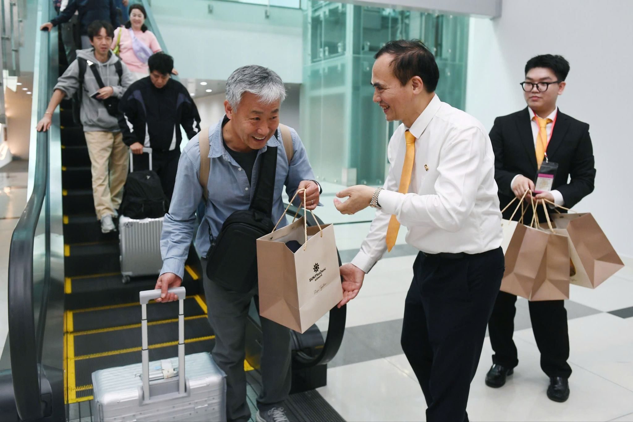 Hãng chào đón du khách đến với Phú Quốc