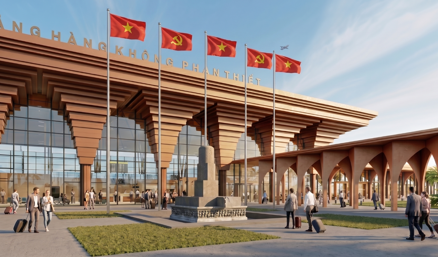 Cảng hàng không dân dụng Phan Thiết là công trình được chờ đợi suốt 1 thập kỷ qua