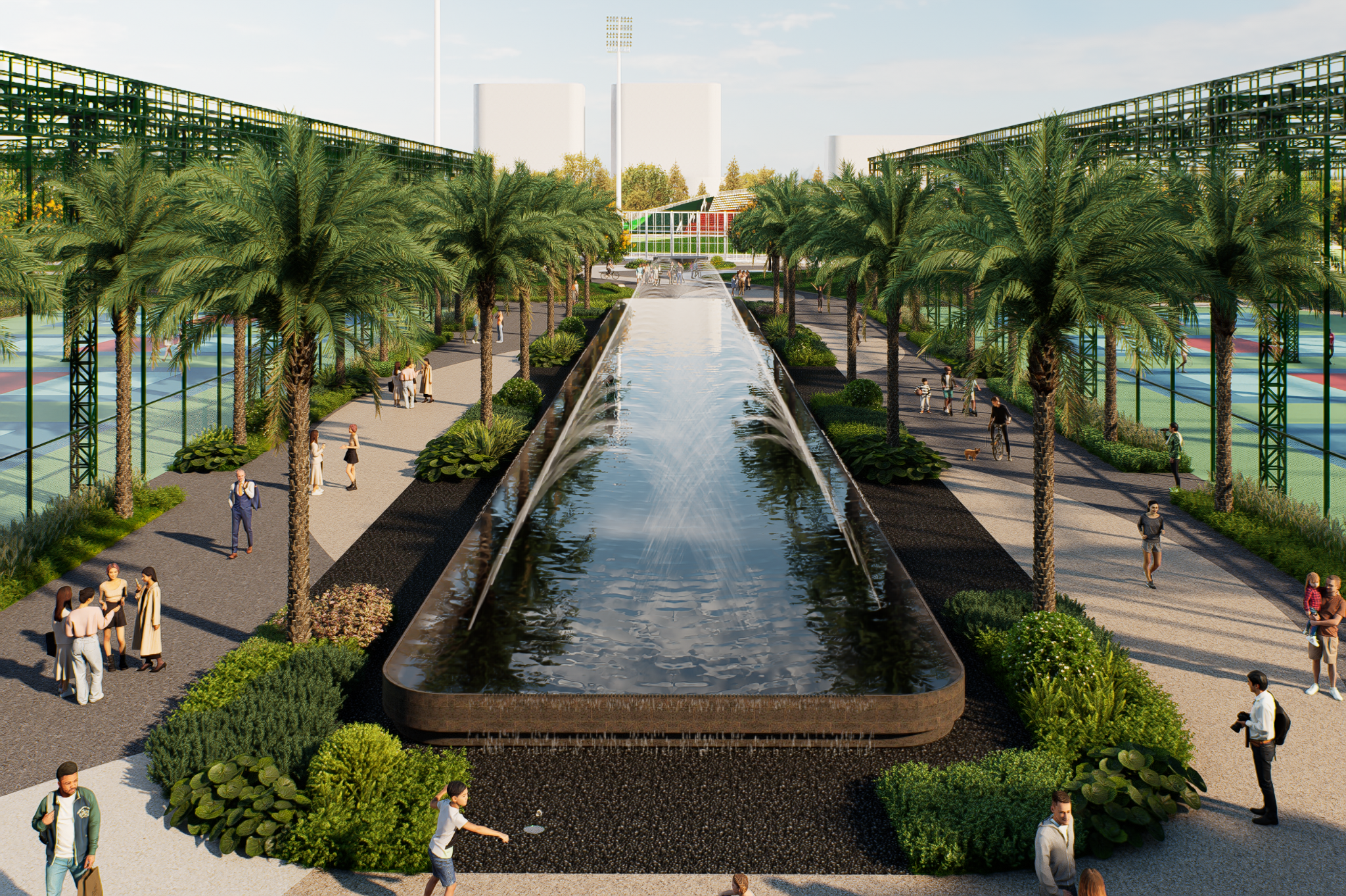 Sun Sports City Ninh Binh là “mảnh ghép” không thể thiếu trong hệ sinh thái vui chơi – nghỉ dưỡng – đô thị khép kín của Sun Urban City.