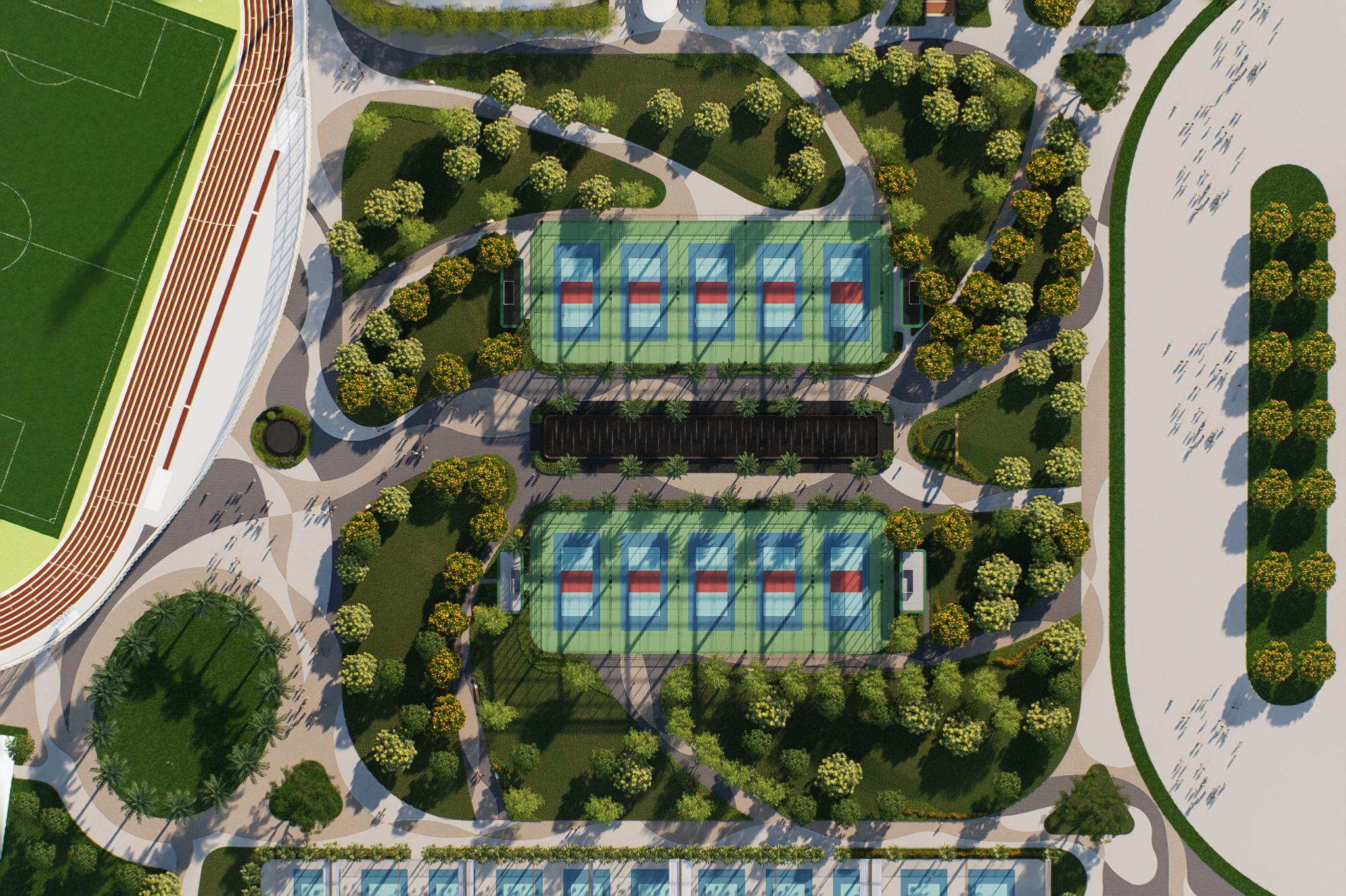 Sun Sports City Ninh Binh sở hữu khuôn viên rộng 22 ha.