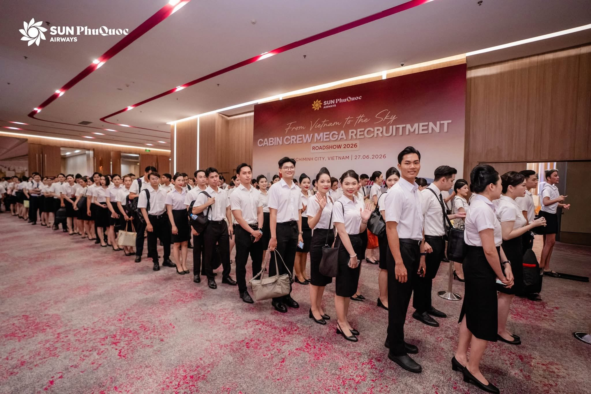 Ngày hội tuyển dụng 1.000 tiếp viên của Sun PhuQuoc Airways
