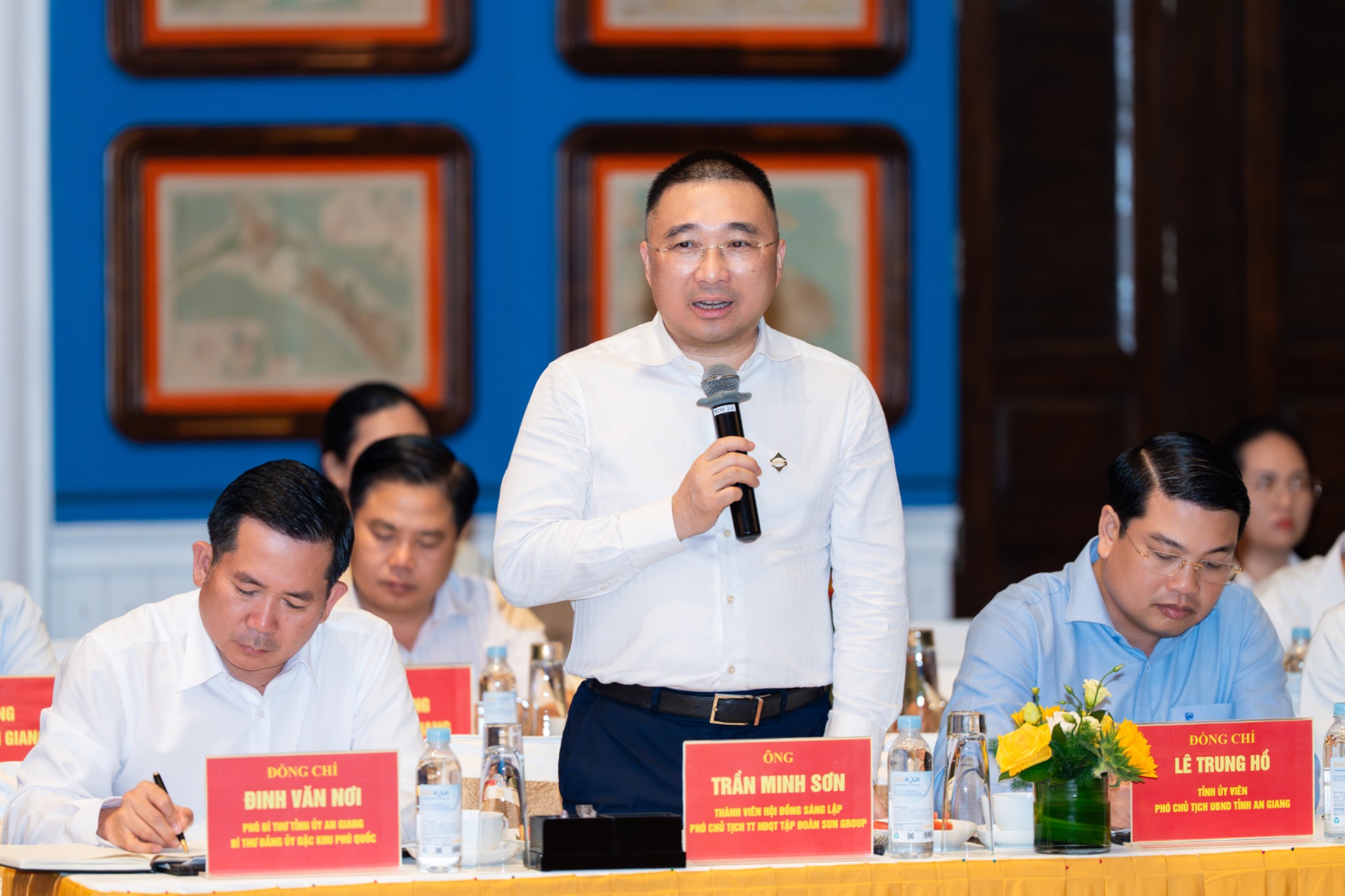Ông Trần Minh Sơn - Phó Chủ tịch thường trực Tập đoàn Sun Group - khẳng định Tập đoàn sẽ dồn toàn bộ nguồn lực để hoàn thành các dự án đúng tiến độ