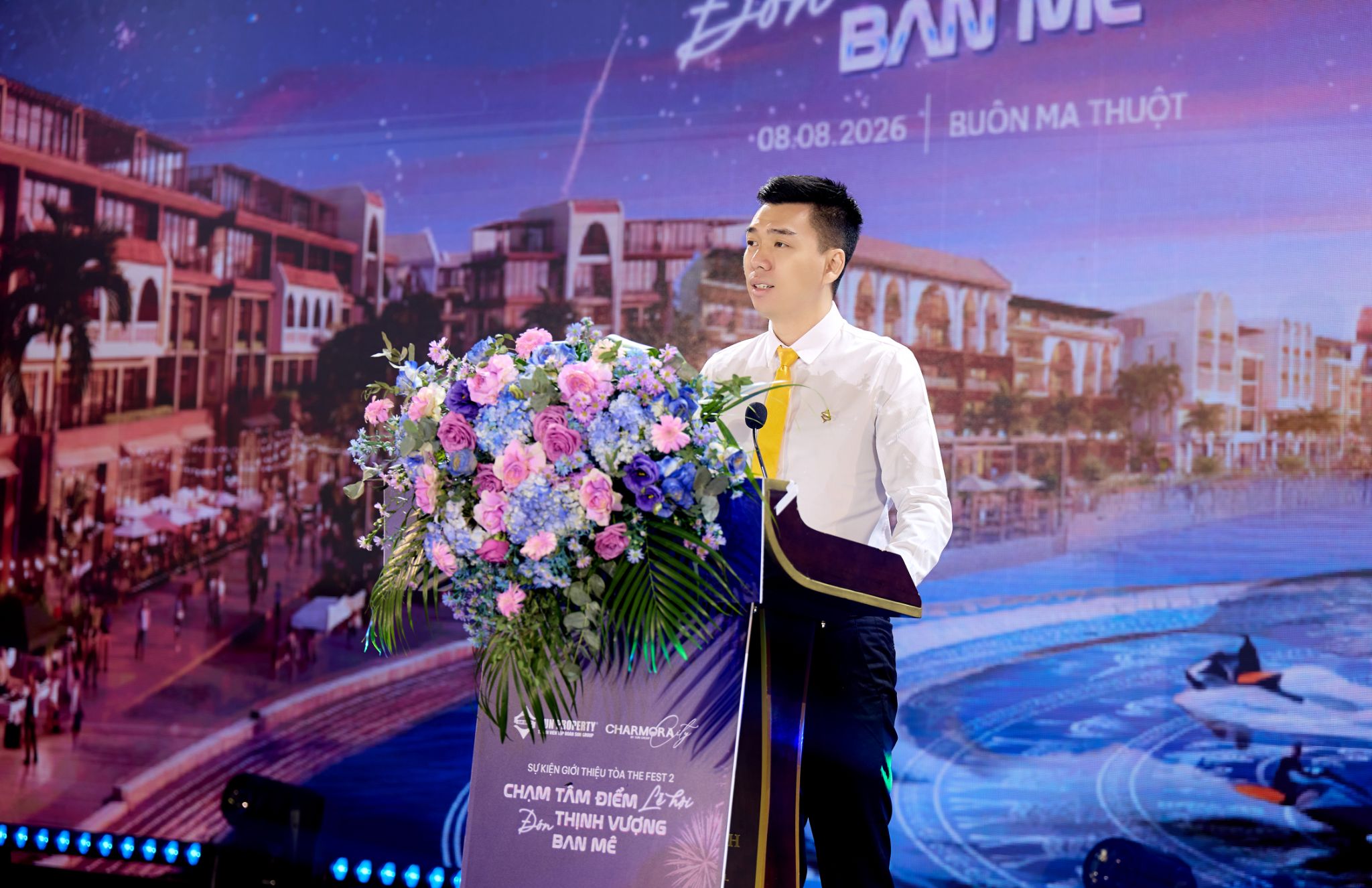 Ông Nguyễn Cao Cường - Tổng Giám đốc Sun Property phát biểu tại sự kiện.