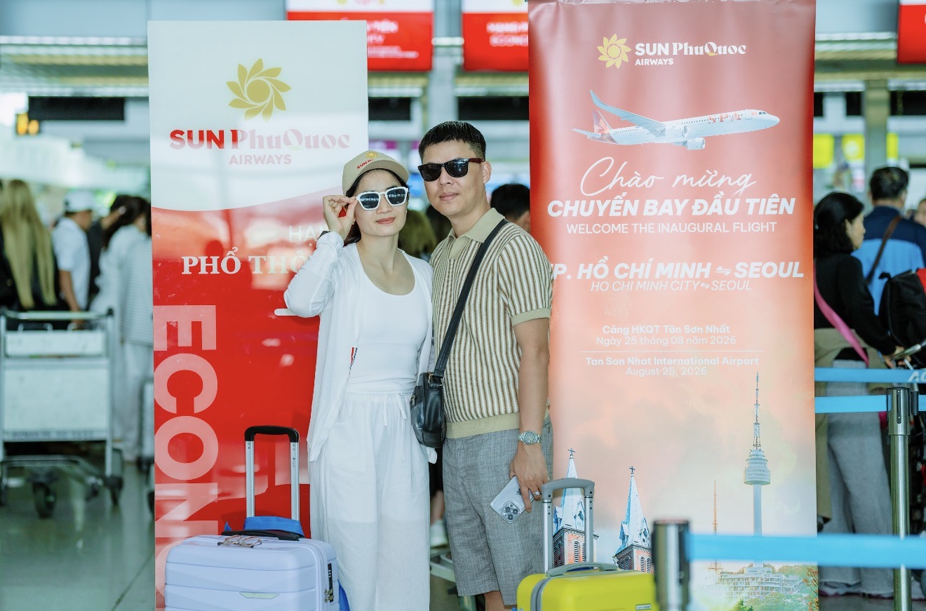 Hành khách SPA từ TPHCM bay đi Seoul
