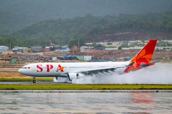 Tàu bay A330 hạ cánh an toàn tại Cảng HKQT Phú Quốc