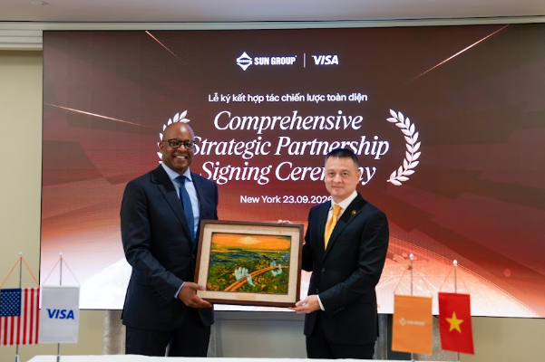 Sun Group và Visa đã ký kết hợp tác chiến lược toàn diện vào tháng 9/2026