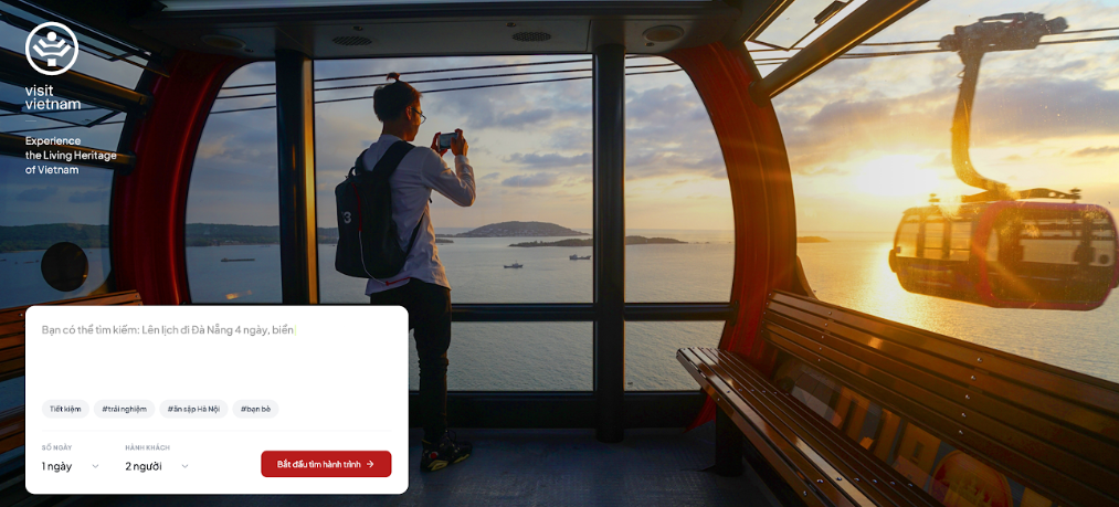 Bản demo nền tảng Visit Vietnam sẽ được giới thiệu ngày 20/12