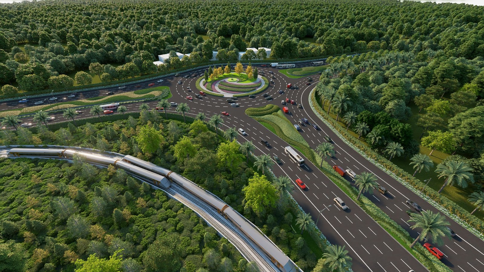 Dự án tàu điện đô thị LRT được xác định là công trình hạ tầng giao thông chiến lược