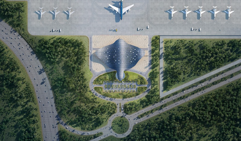 Phối cảnh nhà ga VIP. Hạ tầng hàng không Phú Quốc sẵn sàng phục vụ APEC 2027