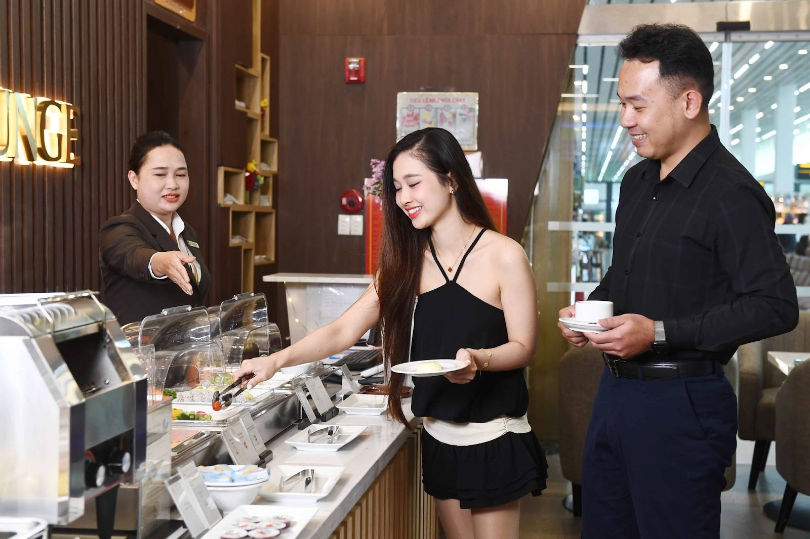 Phòng chờ Thương gia giúp du khách thoải mái nghỉ ngơi trước giờ bay