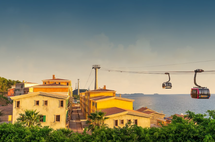 Cáp treo Hòn Thơm