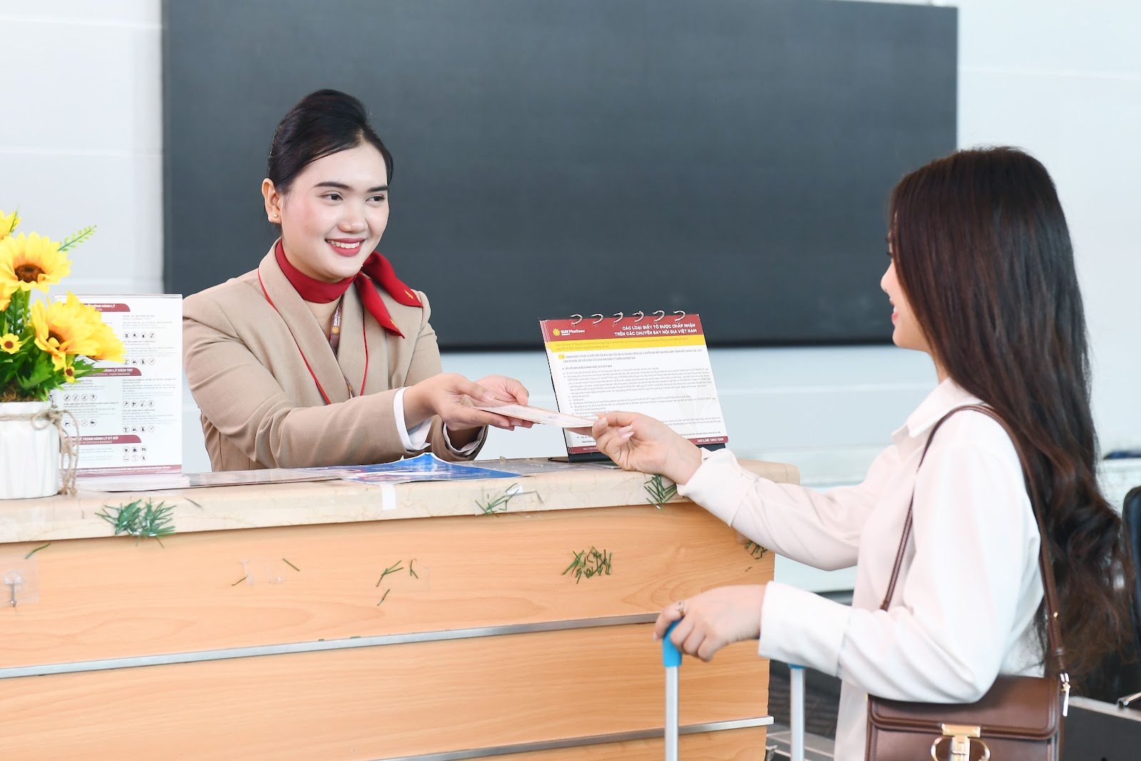 Hành khách nay hãng Sun PhuQuoc Airways