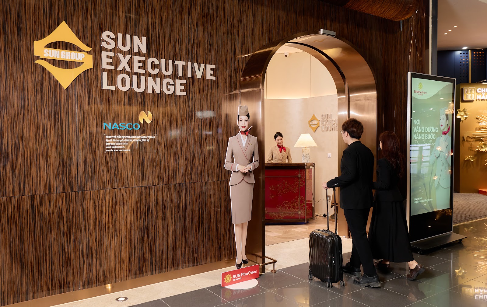 Sun PhuQuoc Airways khai trương Sun Executive Lounge đầu tiên tại sân bay Nội Bài