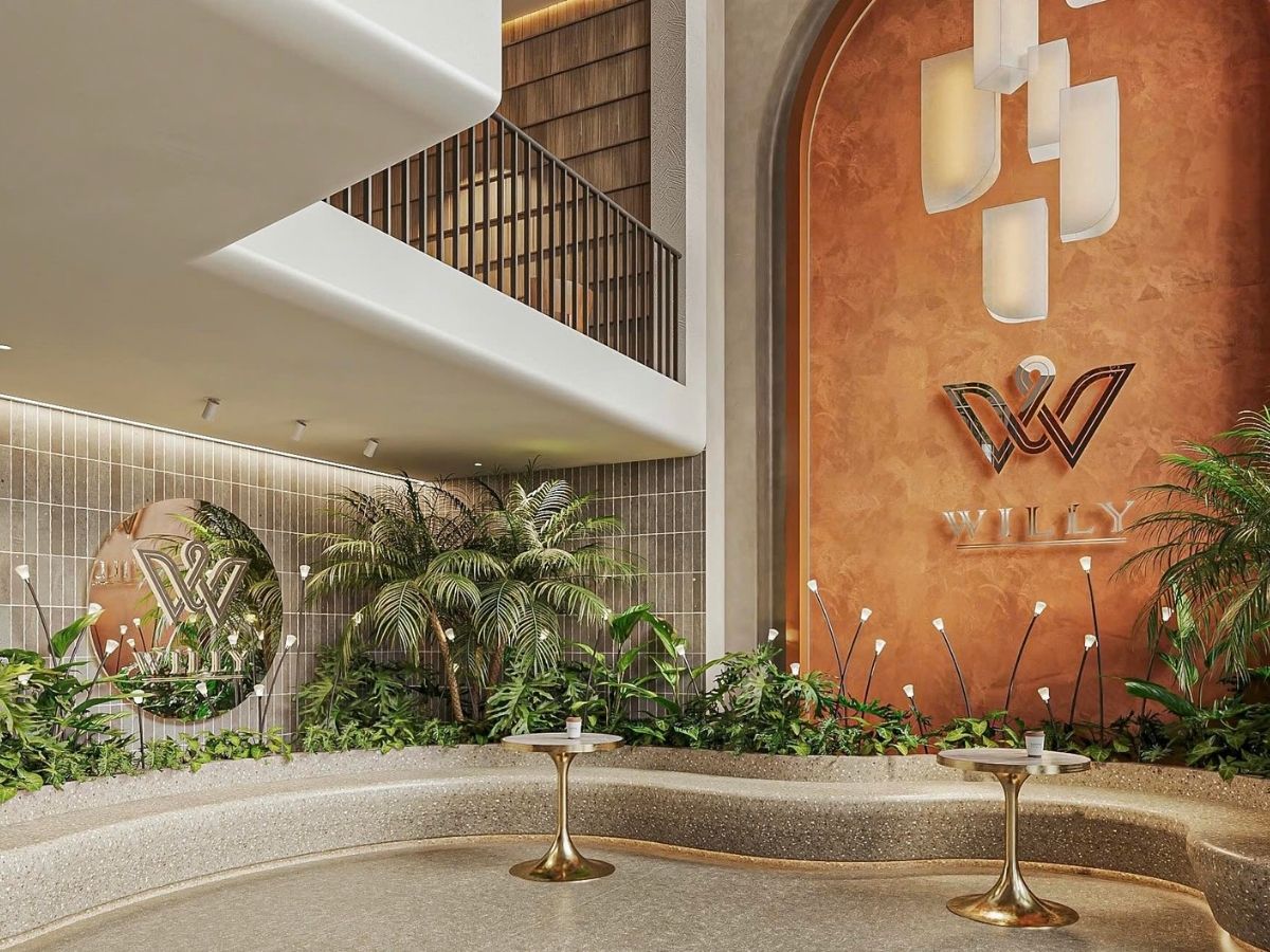 Willy Coffee gây ấn tượng với du khách nhờ không gian hiện đại, sang trọng