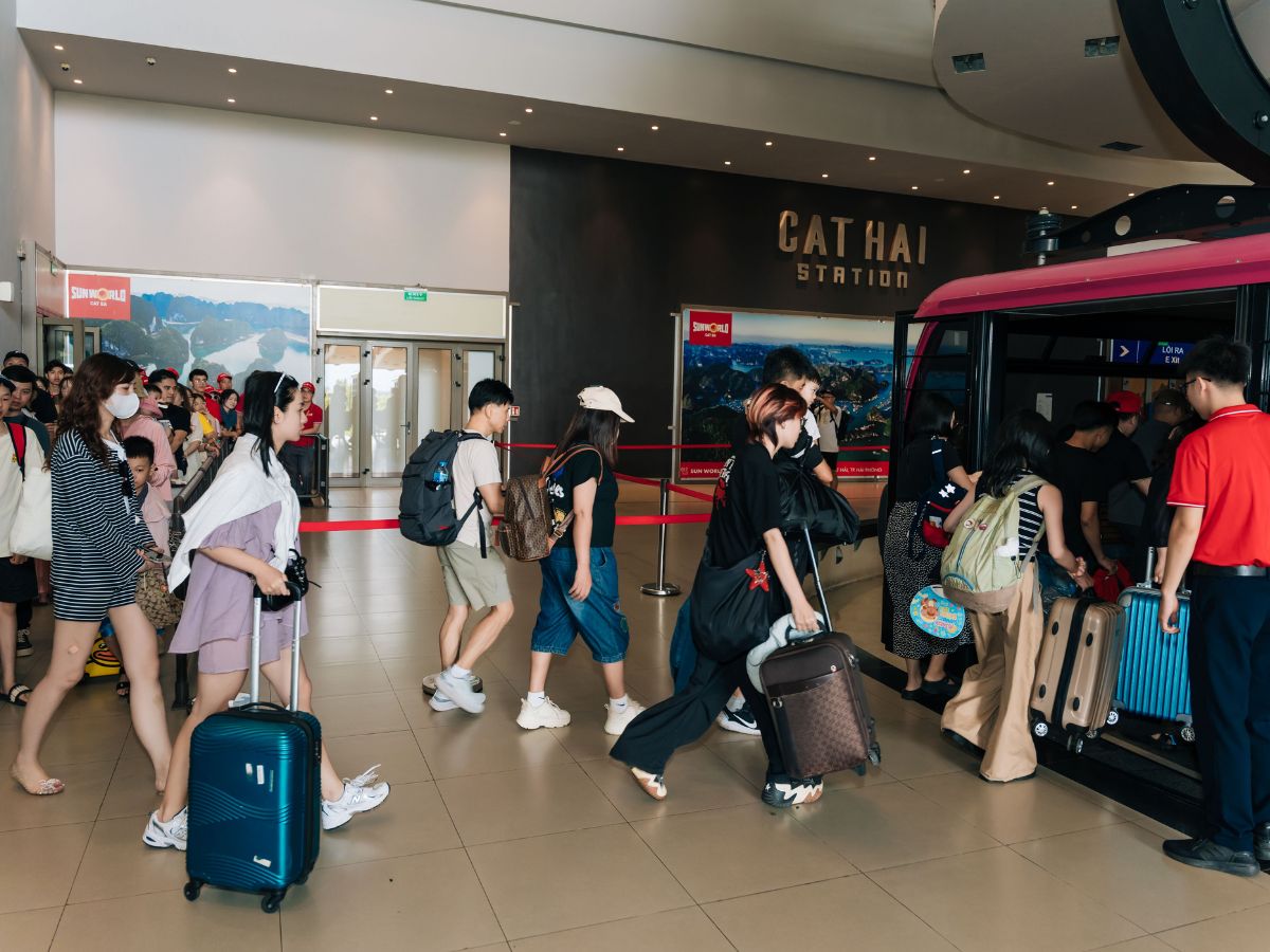 Trải nghiệm cáp treo Sun World mang đến góc nhìn toàn cảnh ấn tượng