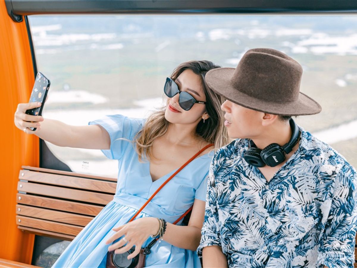 Ngắm trọn cảnh đẹp từ cáp treo Sun World