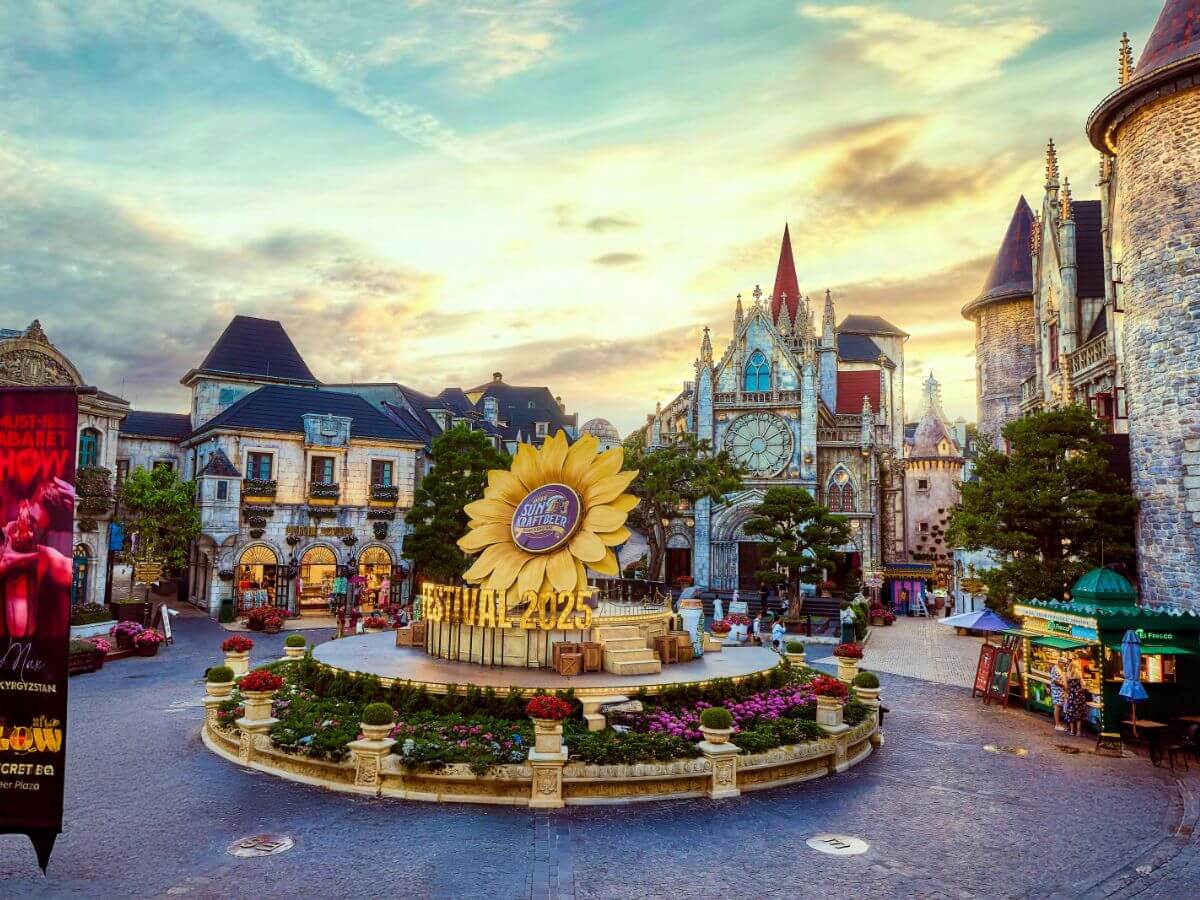 Sun World Ba Na Hills là nơi mang đến nhiều trải nghiệm thú vị cho du khách