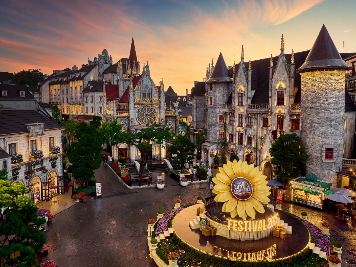 Sun World Ba Na Hills là điểm du lịch hấp dẫn ở Đà Nẵng