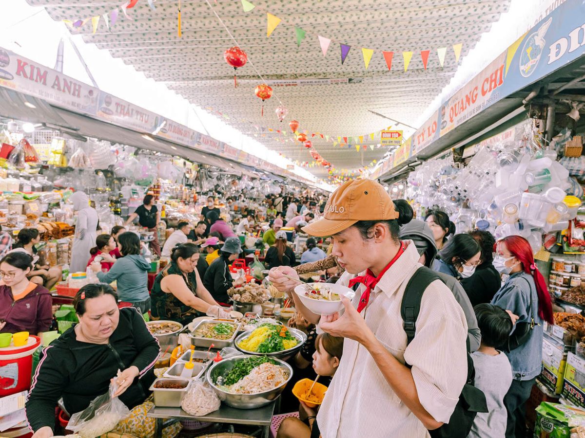 Chợ Cồn trung tâm mua sắm sầm uất tại Đà Nẵng