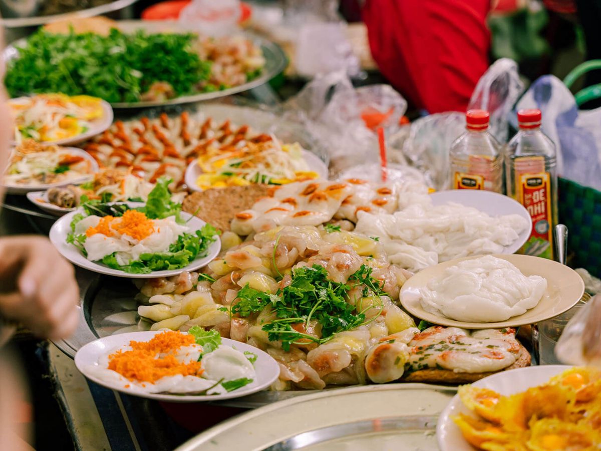 Ẩm thực phong phú tại chợ Cồn Đà Nẵng