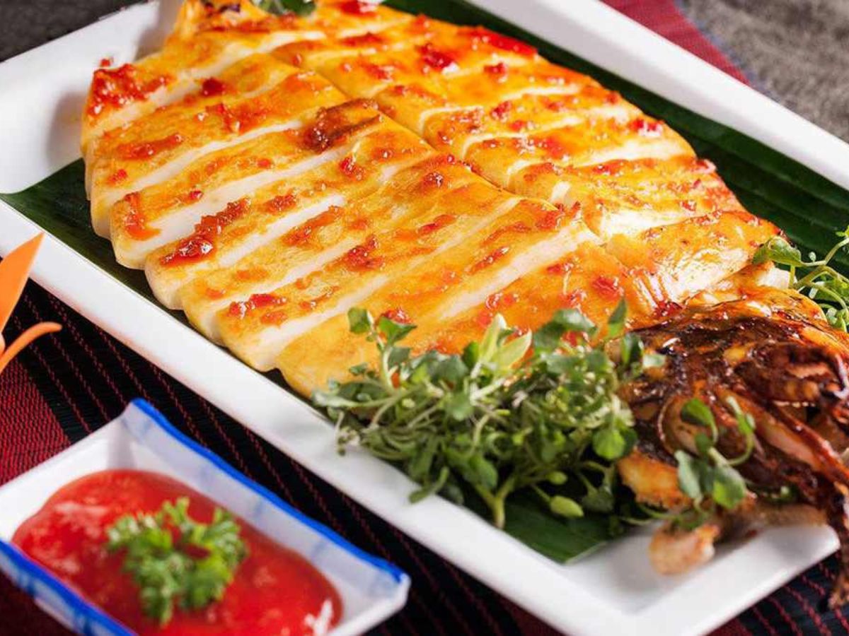 Mực một nắng Đà Nẵng thơm ngon, ngọt thịt