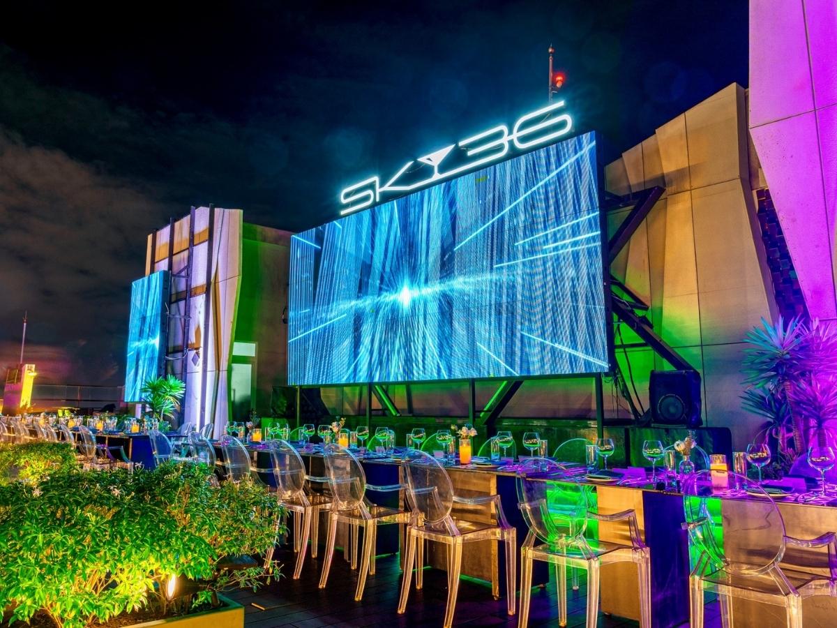 Tọa lạc trên tầng 36 của Novotel Premier Danang Han River, địa chỉ 36 Bạch Đằng