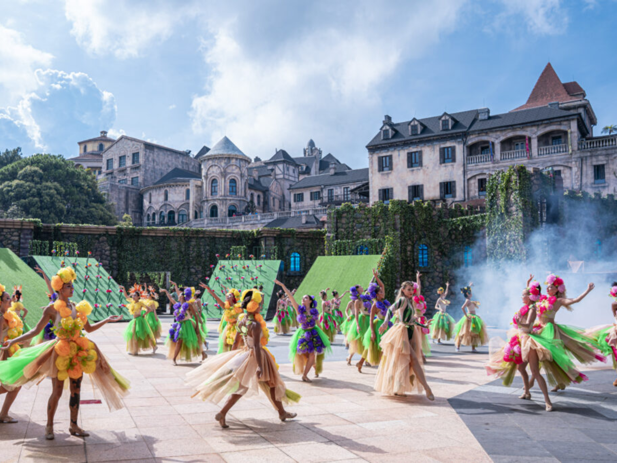 Mùa lễ hội nhộn nhịp tại Sun World Ba Na Hills