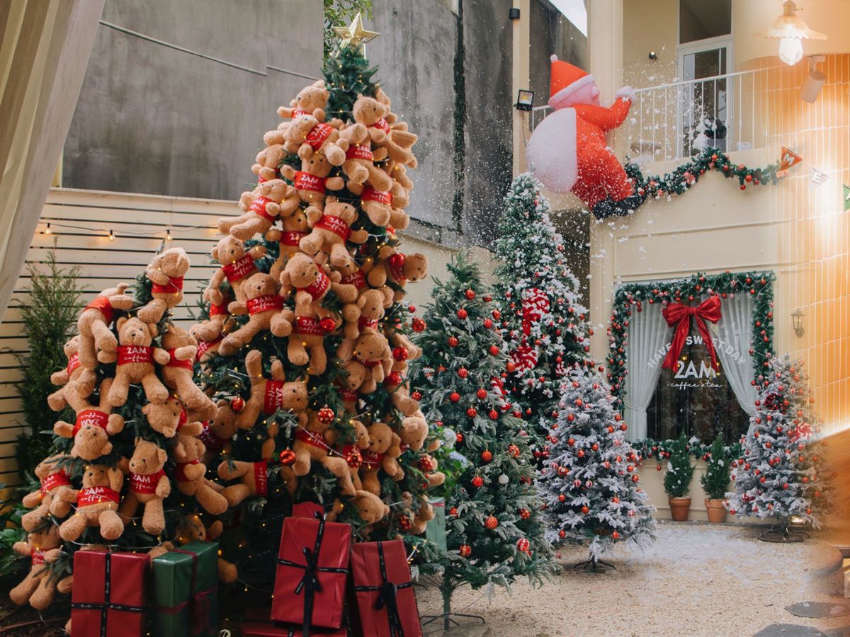 Rất nhiều quán cafe ở Đà Nẵng decor concept mùa Giáng sinh đẹp mắt