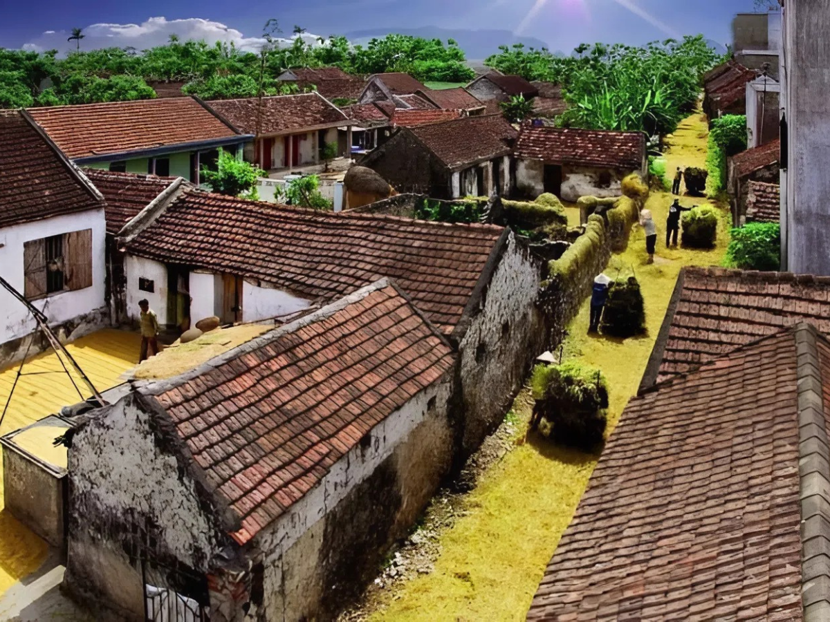 Không gian đậm hồn quê Bắc Bộ tại làng Vũ Đại