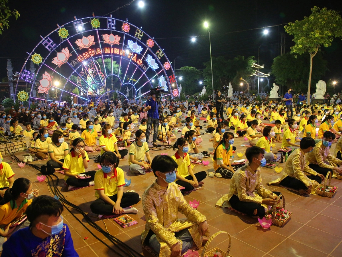 Đại lễ Vu lan báo hiếu tại chùa Ninh Tảo