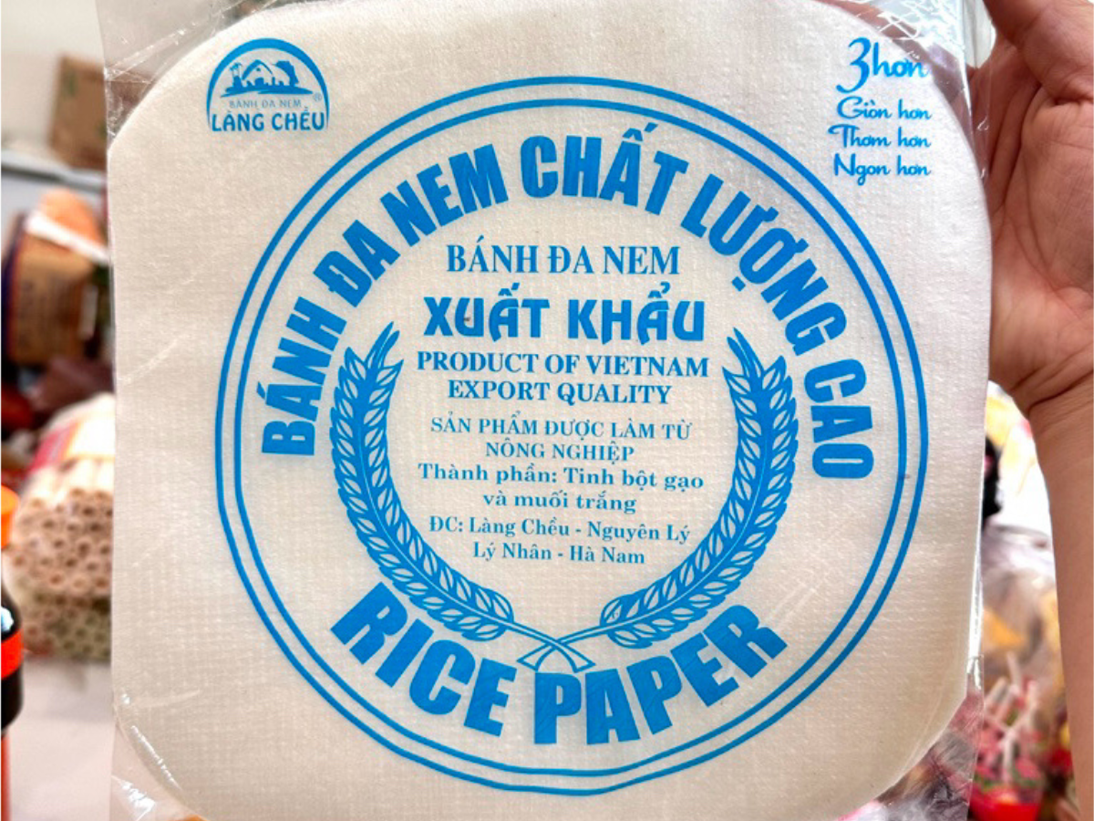 Bánh đa làng Chều với chất lượng “3 hơn”