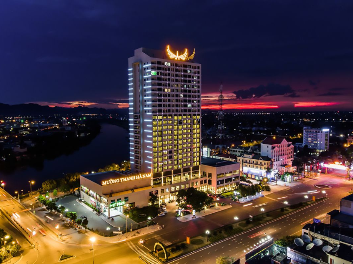 Mường Thanh Luxury Hà Nam - khách sạn có quy mô lớn nhất tỉnh Hà Nam.