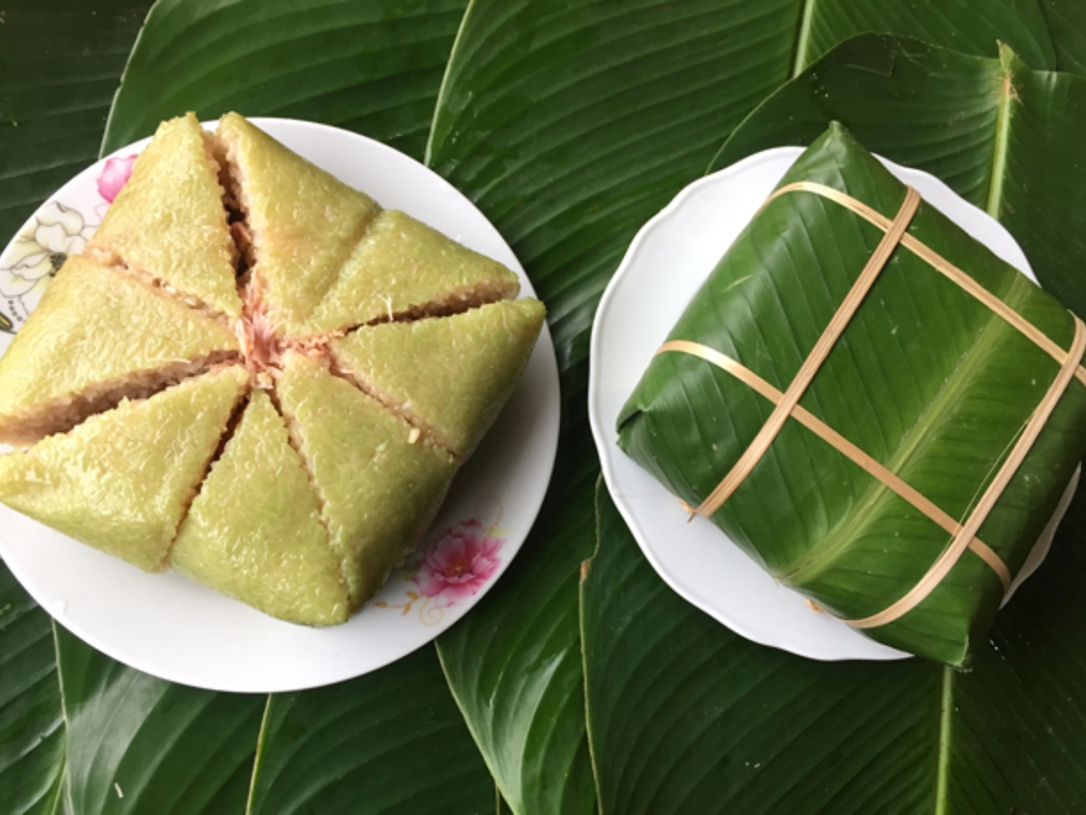 Chiếc bánh chưng vuông vức của làng Bờ Đậu, Thái Nguyên