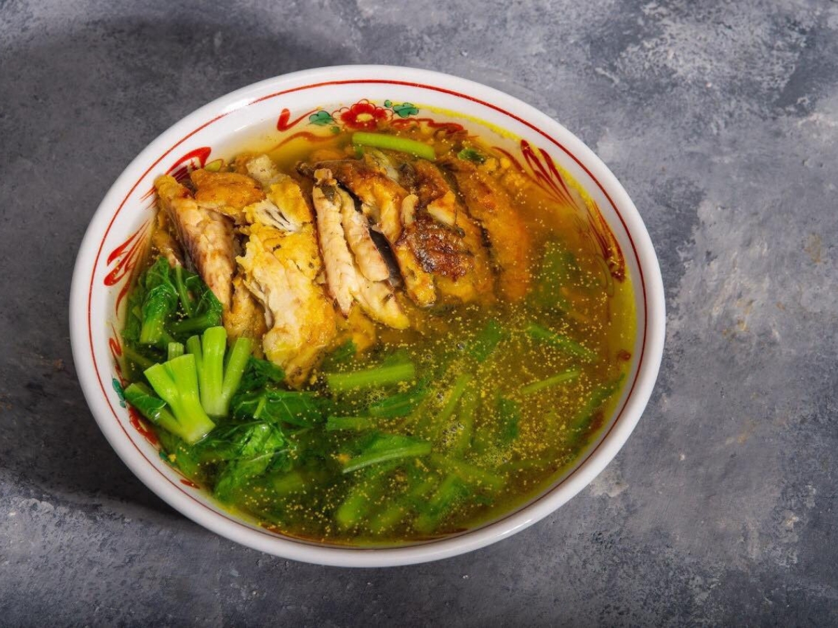 Bún cá rô đồng cũng là món ăn gây thương nhớ tại Phủ Lý