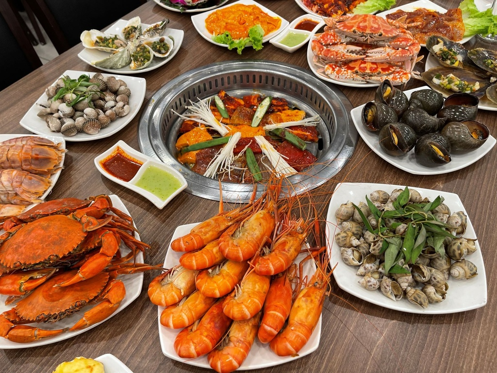 Những món hải sản tươi ngon tại Phú Quốc.