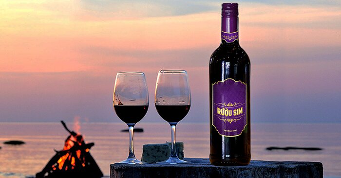 Sim wine is a great souvenir for tourists to give to their families and friends (Photo: Collected)