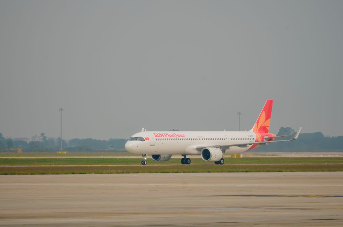 Sun PhuQuoc Airways đón tàu bay mới trong ngày đầu tiên năm mới 2026