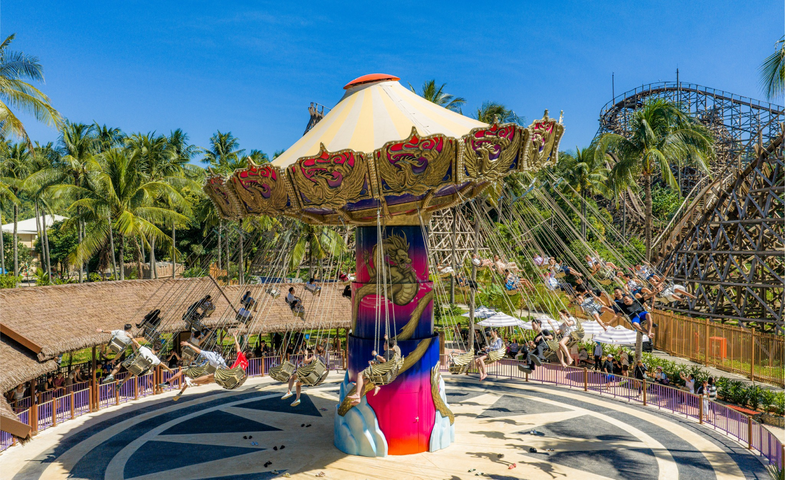 Những trò chơi thú vị tại Sun World Hon Thom