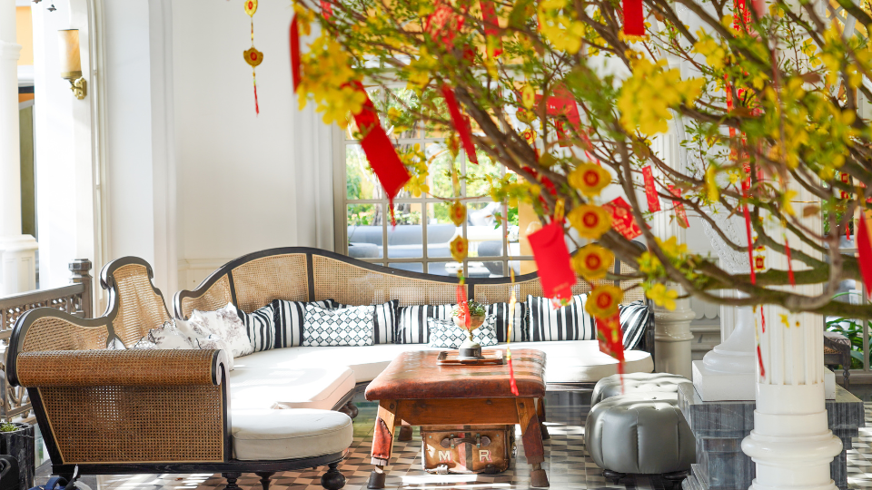 JW Marriott Phu Quoc Emerald Bay đã bắt đầu trang trí theo chủ đề Tết Nguyên