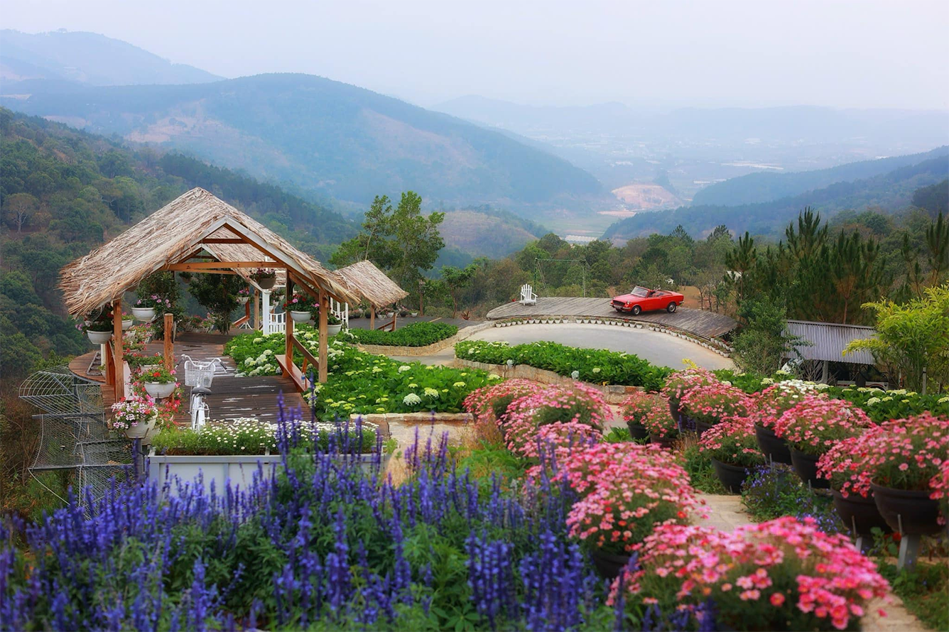 The tranquil hills of Dalat provide a peaceful retreat for connecting with nature and loved ones.