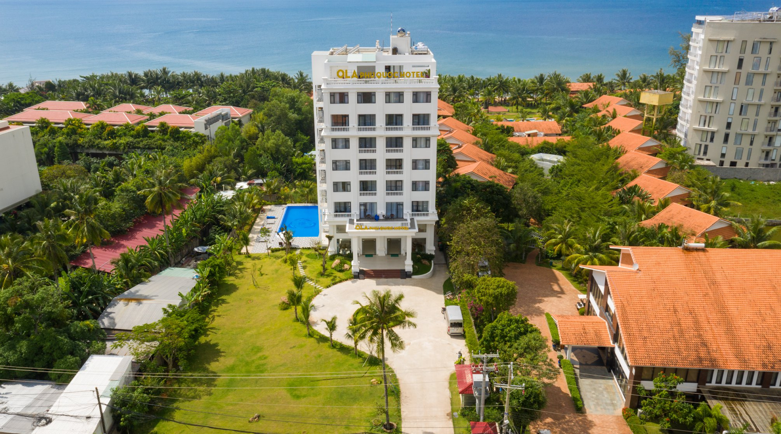 Ola Hotel sở hữu vị trí đắc địa tại trung tâm Dương Đông