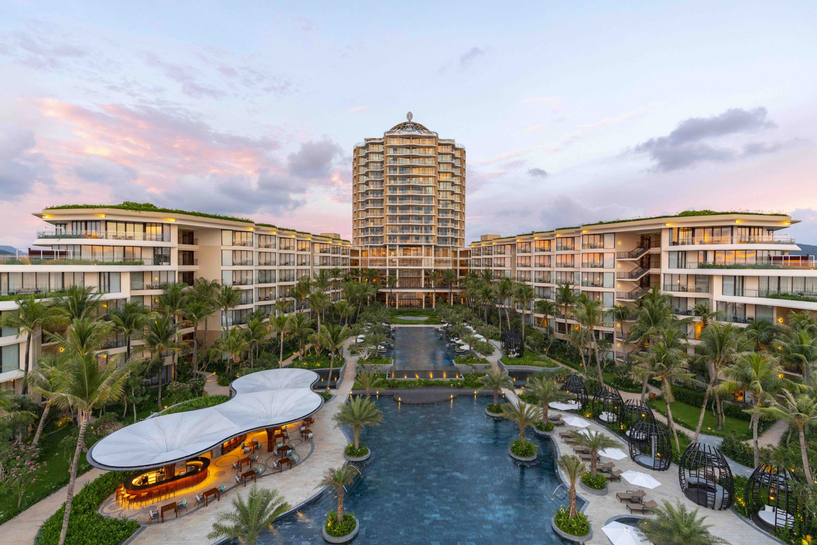 InterContinental Phu Quoc Long Beach Resort mang đến không gian sang trọng và tiện nghi (Nguồn: Sưu tầm)