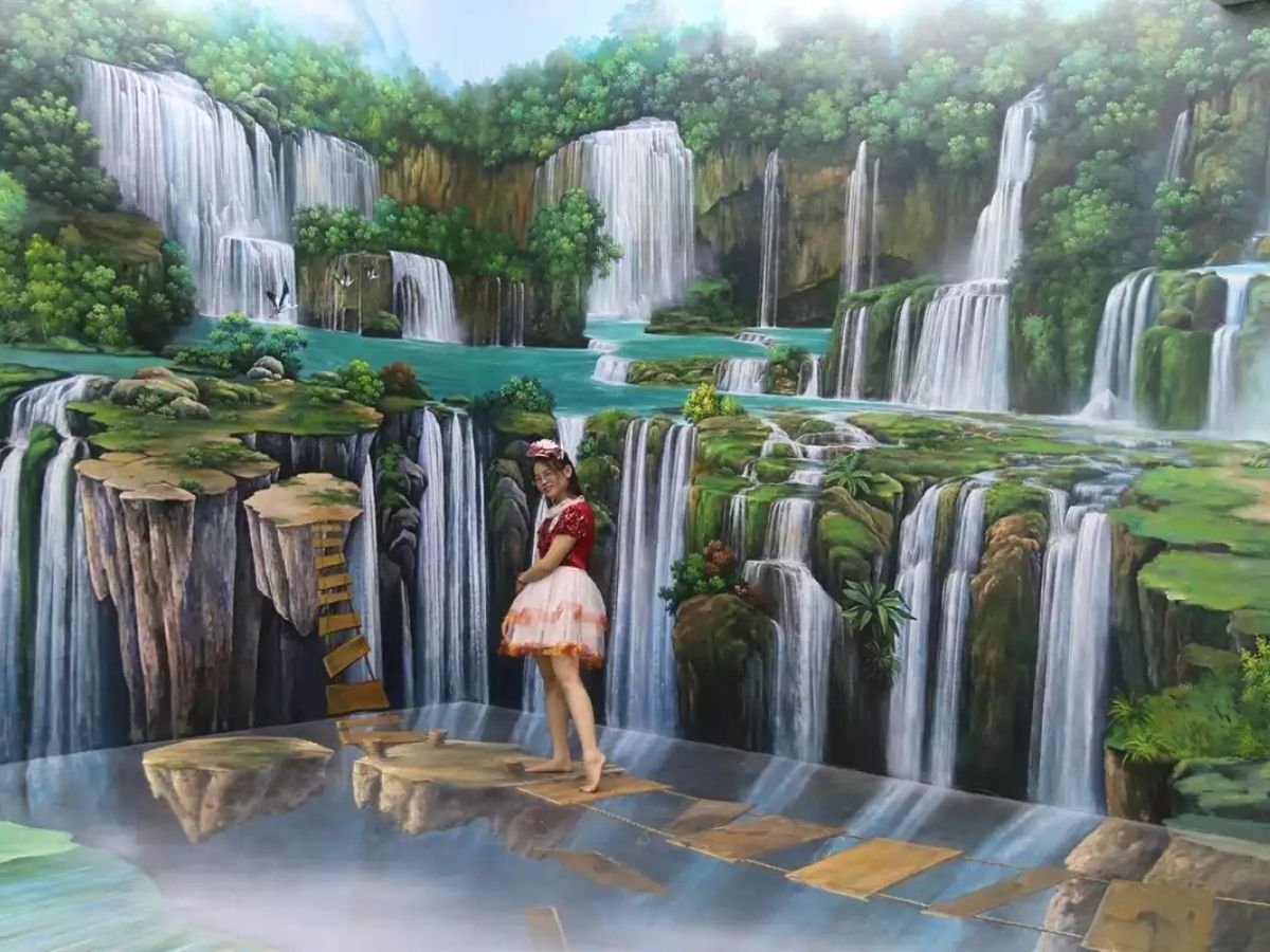 Bảo tàng tranh 3D Funny Art Hạ Long là thế giới của những hiệu ứng cực kỳ ấn tượng.