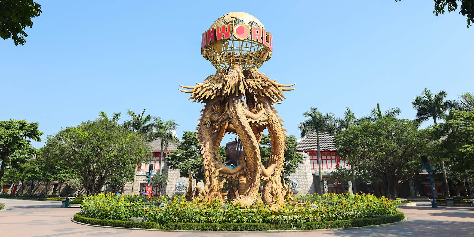 Công viên Rồng là địa điểm thu hút giới trẻ đến khám phá