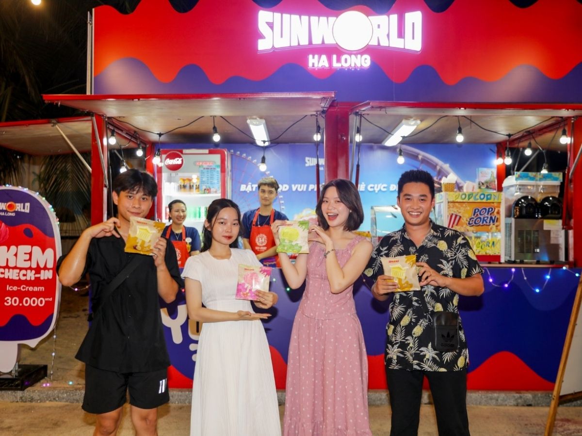 VuiFest Ha Long mô hình "chợ đêm giải trí" đầu tiên tại vùng di sản Vịnh Hạ Long.