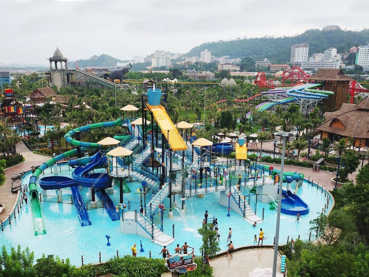 Công viên nước nằm trong khu phức hợp Sun World Ha Long