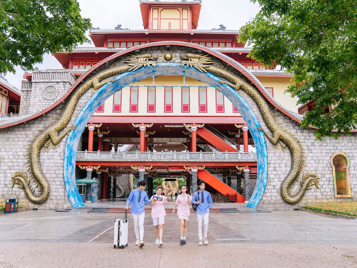 Trải nghiệm vui chơi tại Sun World Ha Long.