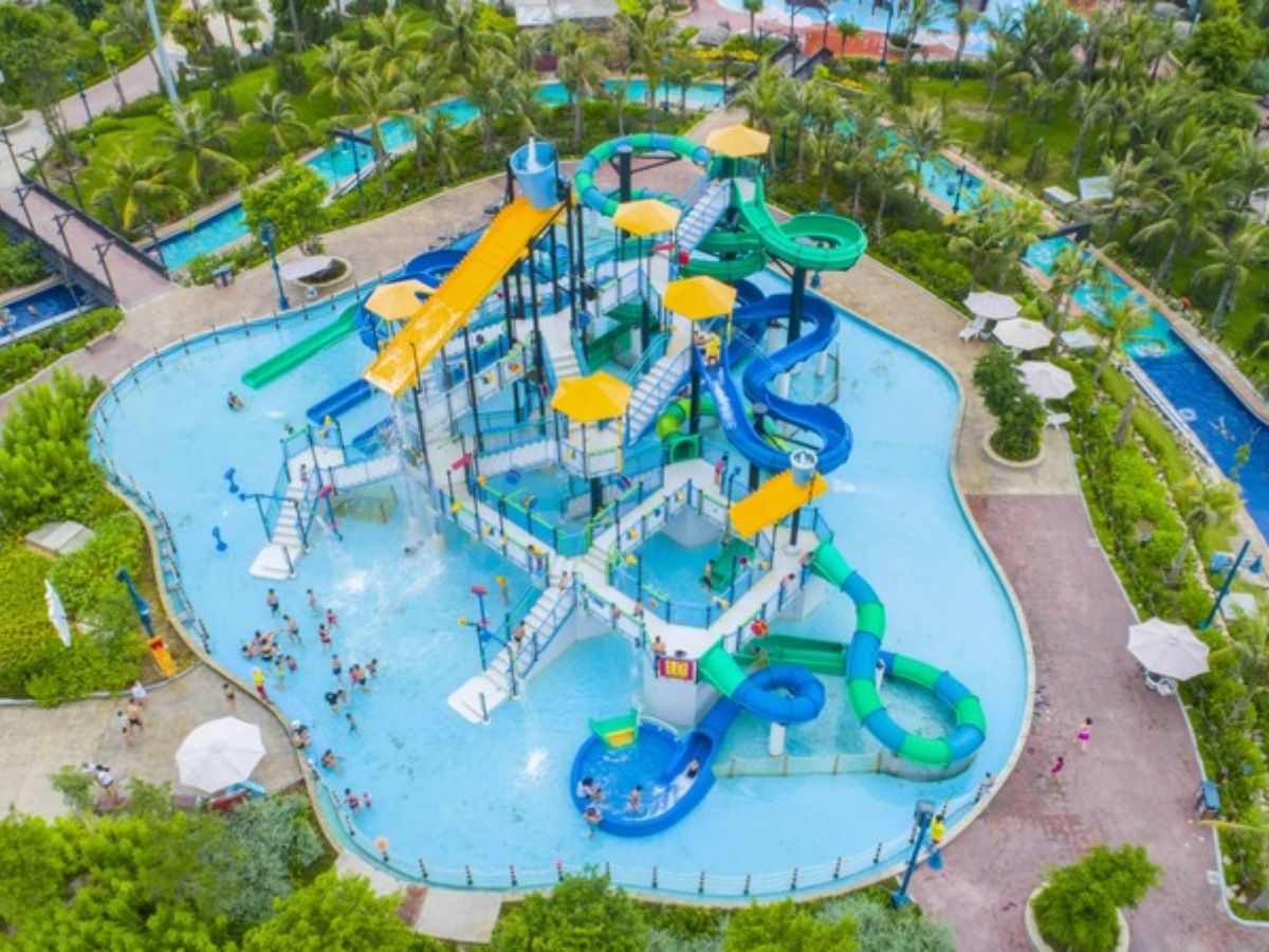 Công viên nước Hạ Long nằm trong khu Sun World Hạ Long tại Bãi Cháy